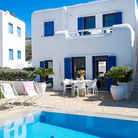 Tatil Evi Mykonos Pearl House With Pool In The Heart Of Town *