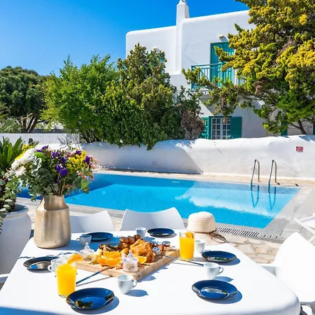 Mykonos Pearl House With Pool In The Heart Of Town Tatil Evi Mykonos Town