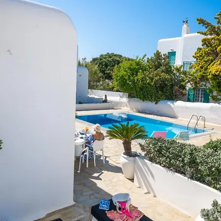 Nyaraló Mykonos Pearl House With Pool In The Heart Of Town