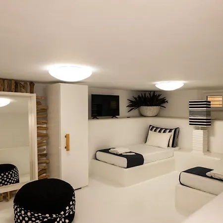 Nyaraló Mykonos Pearl House With Pool In The Heart Of Town